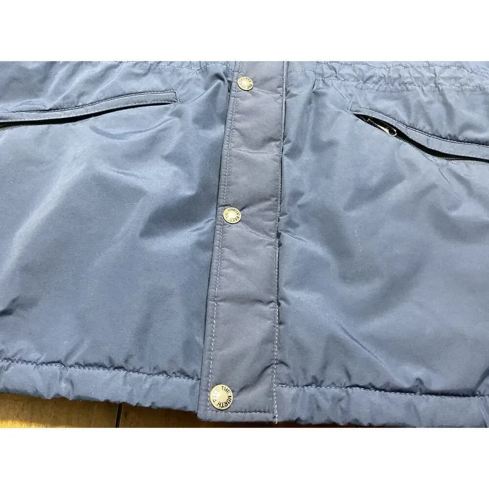 VTG The North Face GORE-TEX Mountain Parka Jacket Mens XL Blue Made in USA